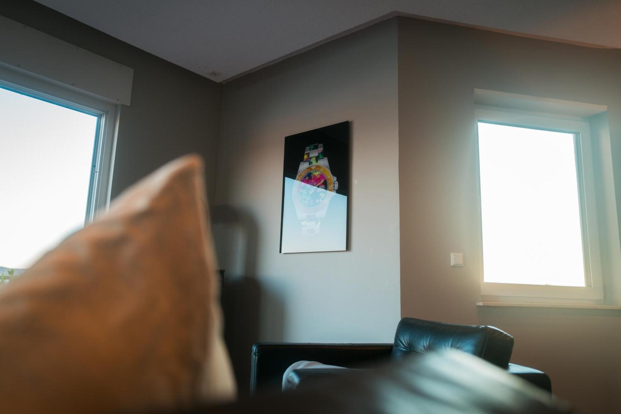 Penthouse Wohnung Mit Schoenem Moselblick In Metternich Coblenza Exterior foto